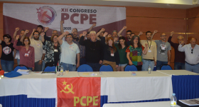 Celebrado o XII Congreso do PCPE. Revolução, classe operária, povo, partido